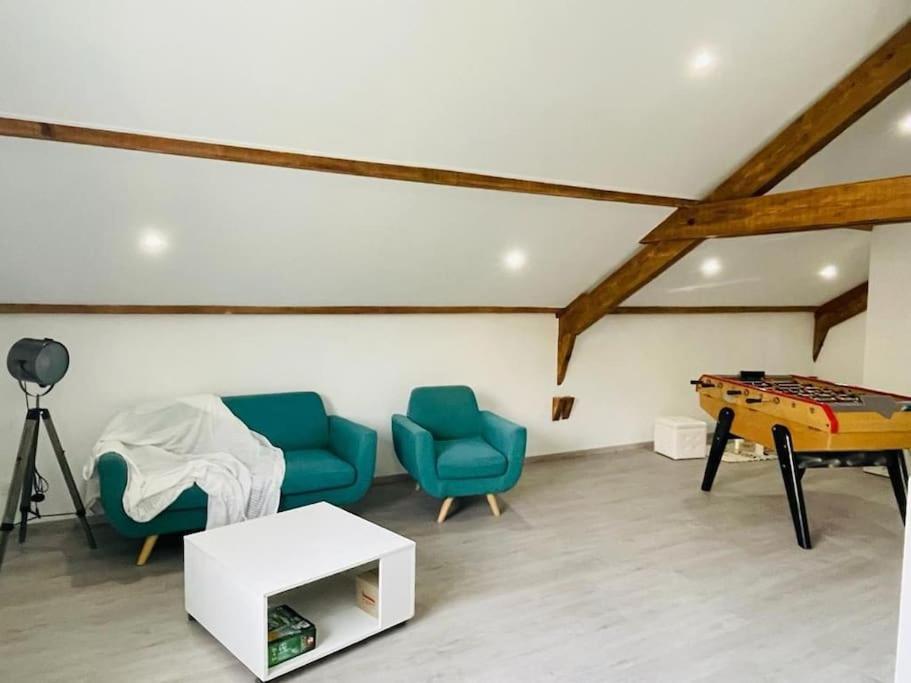 Superbe Appartement Avec Salle De Jeux Vaux-lès-Saint-Claude Esterno foto
